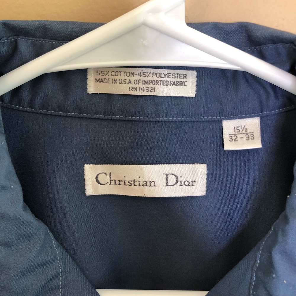 Vintage Dior Button Up - Picture 4 of 5
